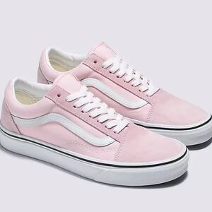 Vans old school light pink